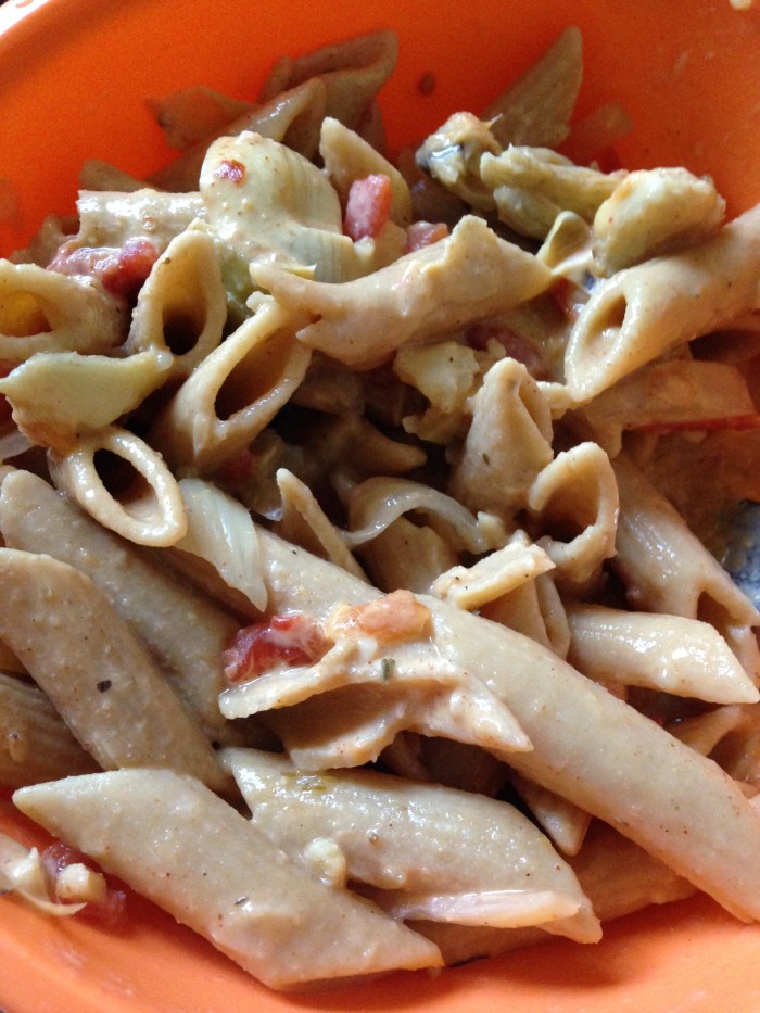 One-pot Pasta, drizzled with Awesome Sauce