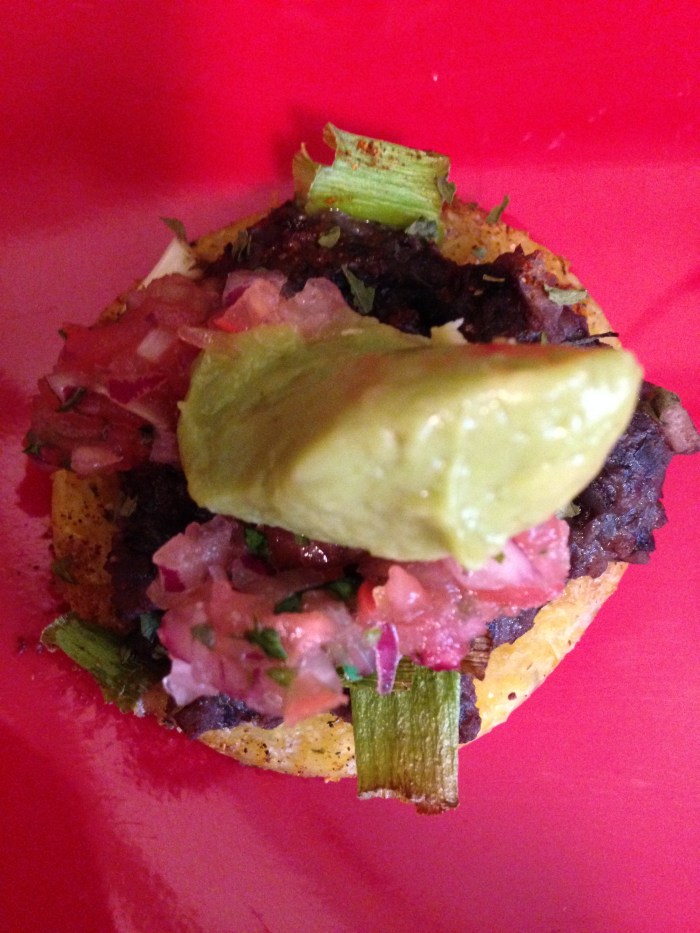 Add salsa and a dab (or a glob!) of guacamole!