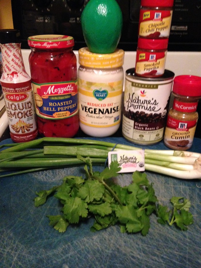 Not pictured: whole wheat wraps