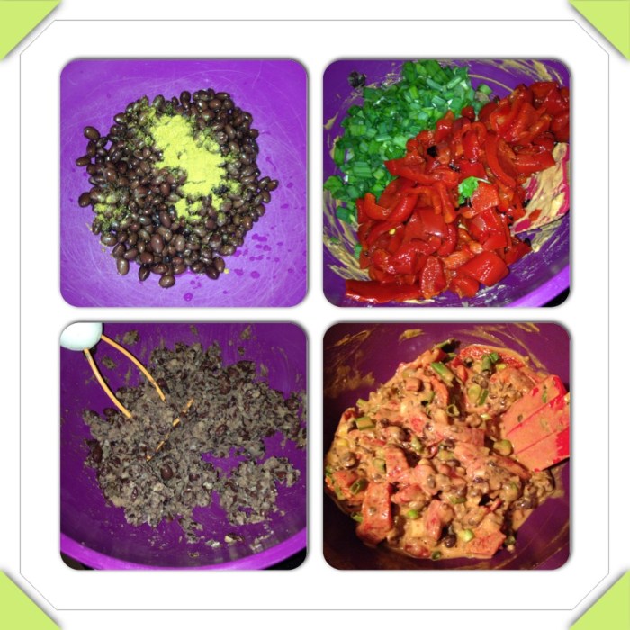 Black bean mixture