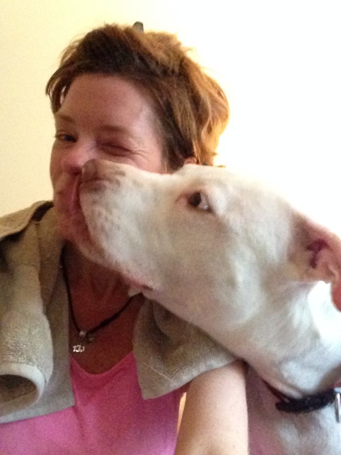 Back to her happy. kissing self as soon as I'm done!