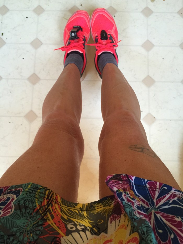 New Balance Zante.  I thought these were going to be the new "go-to" shoe, but they are just a tad too narrow. Not from side to side or front to back, but from top to bottom (does that even make sense?). They were good for up to half marathon distance, but then caused blisters on the tops of my toes and I haven't worn them since. I'm still putting them in my top 5 though :)  