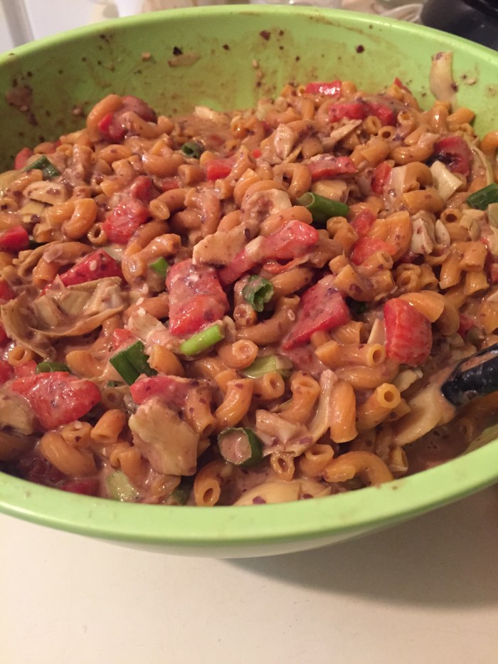 And of course no week is complete without a batch of my Black Bean Sriracha Pasta (see Recipe page for recipe!)